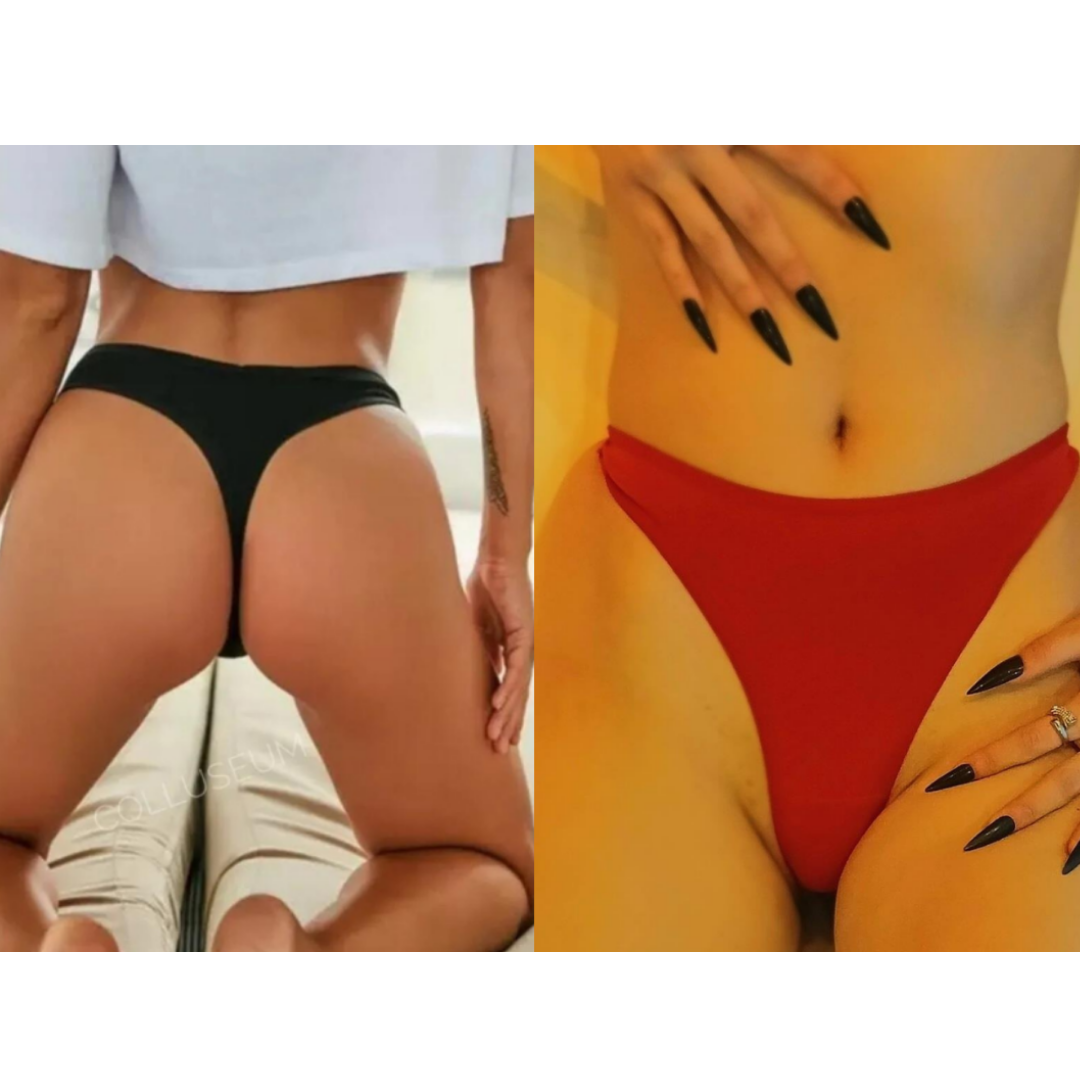 Kadın 2'li Brazilian Külot - Tanga Seksi İç Çamaşırı BC0040 - Görsel 7